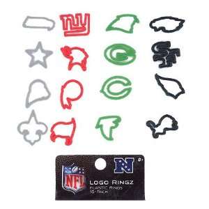  NFL National Football Conference Logo Band Ringz: Sports 