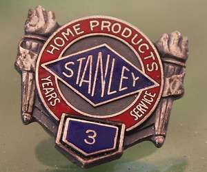 Vintage Stanley Home Products 3yr pin  