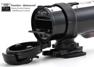     Waterproof 720P HD Sports Action Video Camera with Remote Control
