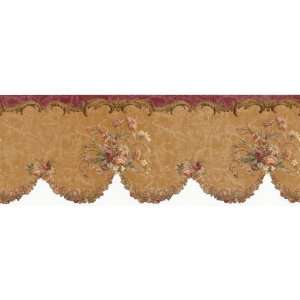  Decorate By Color Red And Brown Lyon Border BC1580145 