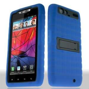  Blue Armadillo Kickstand Double Layer Hard Case Gel Cover 