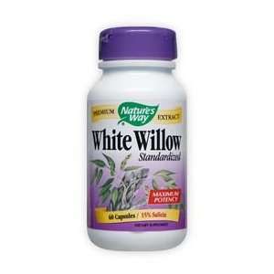  White Willow Bark Standardized 60 Cp Health & Personal 