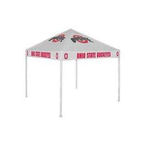  Ohio State Buckeyes White Tailgate Tent: Sports & Outdoors