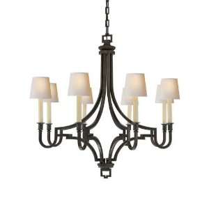 Visual Comfort CHC1561AI Chart House 8 Light Mykonos Chandelier in Age