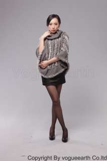9142 new real rabbit&wool line fur /black/khaki/gray jacket/vest/coat 