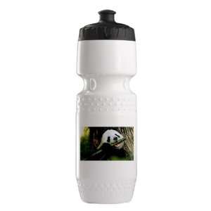    Trek Water Bottle White Blk Panda Bear Eating: Everything Else