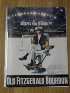   Fitzgerald Bourbon Whiskey BILL WIRTZ Chicago Blackhawks NHL  
