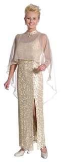 MODEST CLASSIC MOTHER OF THE BRIDE/GROOM LONG GOWN BEADED EMBROIDERY 