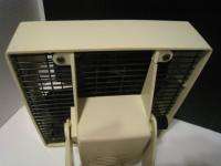 Vintage Used Small Comfy Box Fan 2 Speed    Quiet    Made in USA 