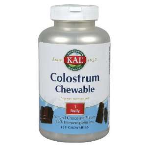  KAL   Colostrum Chew Chocolate, 500 mg, 120 chewable 