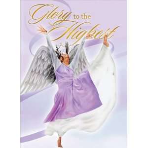  Lavender Angel   Box of 15 Christmas Cards Health 