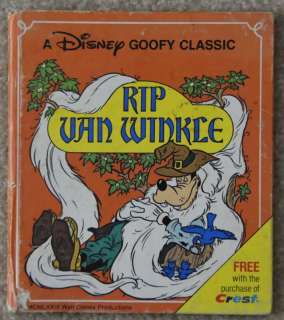 Disney Goofy Classic Book Rip Van Winkle  