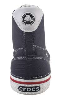   hover mid navy and white the hover lace up from crocs combines go