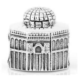  Sterling Silver Jerusalem Dome of the Rock European Bead Jewelry