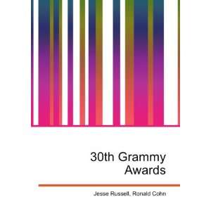  30th Grammy Awards Ronald Cohn Jesse Russell Books