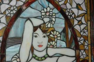 Alphonse Mucha ART, Stained Glass Screen  