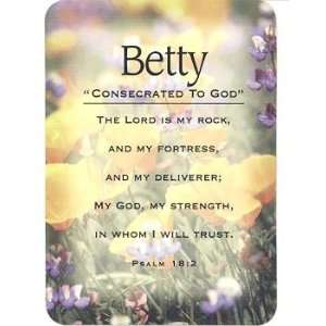 Betty   Meaning of Betty   Name Cards with Scripture 