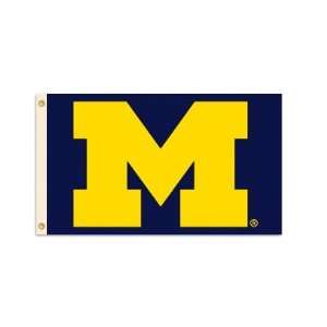 NCAA Michigan Wolverines Logo Only 3 by 5 Foot Flag w 