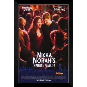  Nick and Norahs Playlist FRAMED 27x40 Movie Poster: Home 