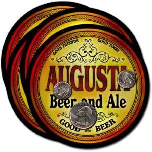  Augusta, ME Beer & Ale Coasters   4pk: Everything Else