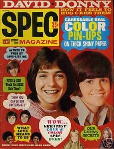 SPEC~TEEN MAGAZINE~OCT 1971~BRADY BUNCH~OSMONDS  