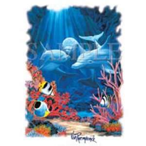  T shirts Sea Life Aquatic Dolphin Lets Play 3xl 