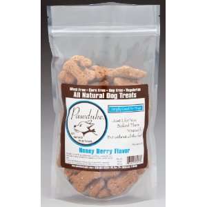  Pawduke Honey Berry Flavor Dog Treats 16oz Bag Pet 