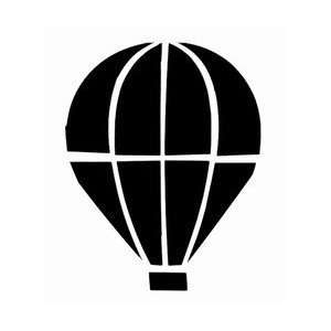 DEC 056 Hot Air Balloon Decal:  Kitchen & Dining