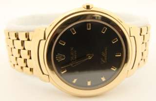 Rolex 18k Gold Mens 36mm ROLEX CELLINI Watch 6623  