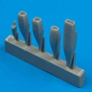  Quickboost 1/48 Su22 M4 Air Cooling Scoops for KPM: Sports 
