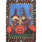 Which Witch And The Who Halloween Decorative Garden Flag