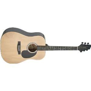    Stagg SW203N Western Guitar Natural Highgloss Musical Instruments