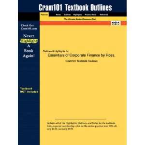 Studyguide for Essentials of Corporate Finance by Ross & Westerfield 