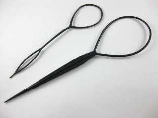 Plastic Magic Ponytail Hair Tail Twist Braid Styling Holder Tool Clip 