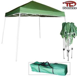 Green 10 X10 CANOPY GAZEBO PARTY TENT Quick n Easy Assembly w/ Case 