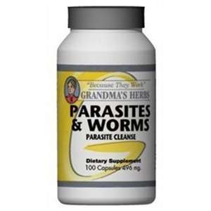  Parasites & Worms 496Mg CAP (100 ): Health & Personal Care