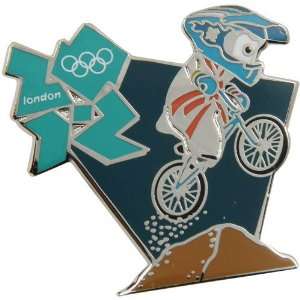  London 2012 Olympics Wenlock BMX Pin
