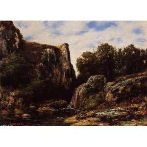  FRAMED oil paintings   Gustave Courbet   24 x 18 inches 