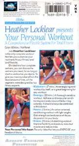 Heather Locklear Your Personal Workout (VHS, 1990) 096898091831  
