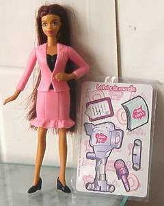 McDonalds Barbie I Can Be #7 News Anchor 2012 Happy Meal Toy New 