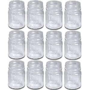  16 oz Metered Mason glass candle jar   CASE OF 12