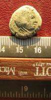   Detector Find  Ancient GREEK COIN   ALEXANDER GREAT CLUB & BOW 8452