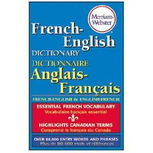  MERRIAM WEBSTERS FRENCH ENGLISH