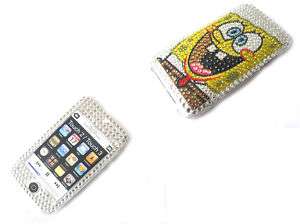 Spongebob Rhinestone bling Case iPod Touch 2nd 3rd 8gb  