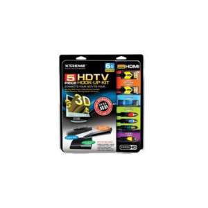 Xtreme Cables 5 Piece High Speed HDMI HDTV Hook Up Kit 805106855468 