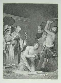 St. John the Baptist Beheaded 1850 Bible Print  