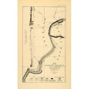   Wisconsin Black River Jackson County Geology Map   Original Print Map