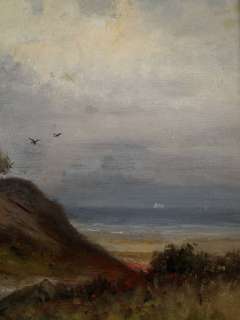 William Ferdinand Macy New York Artist Impressionist Beach Seascape 