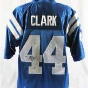 Dallas Clark Autographed Jersey   Autographed NFL Jerseys