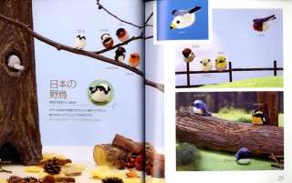 Needle Wool Felt Fuwa Fuwa Animals   Japanese Craft Book  